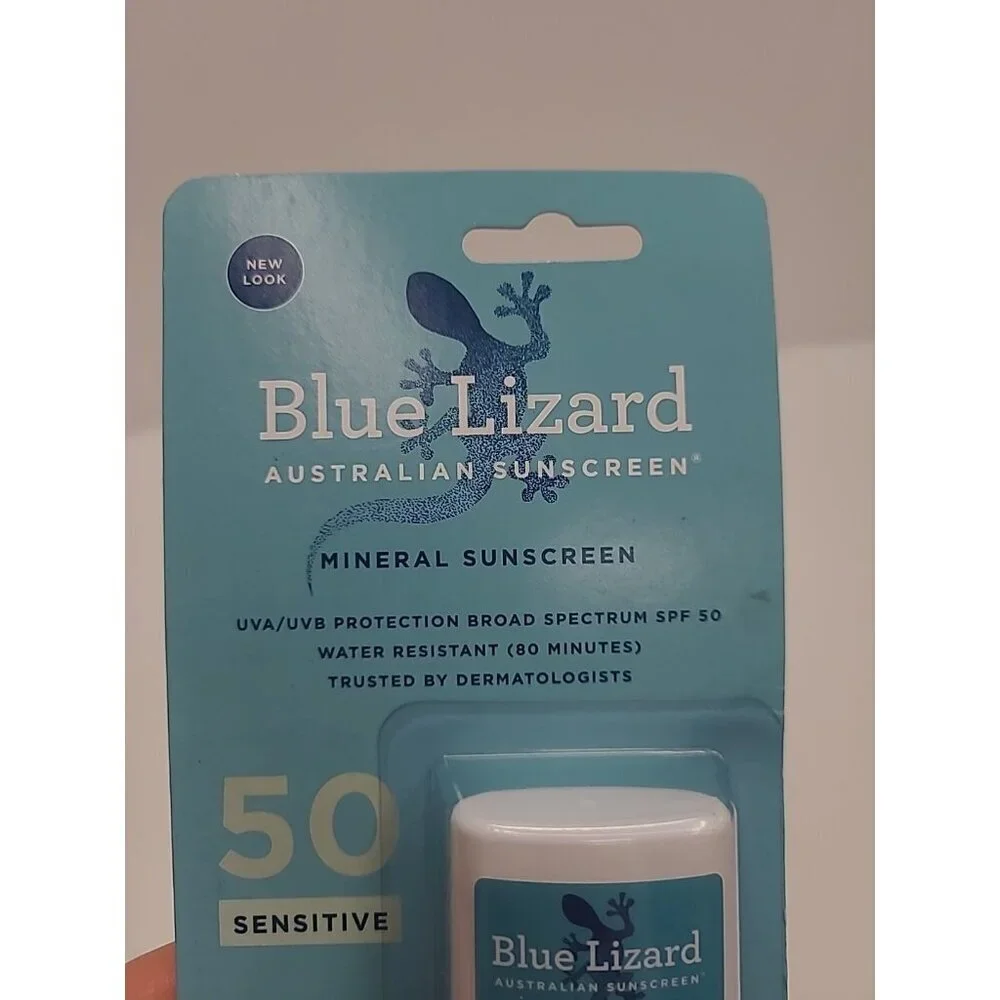 Blue Lizard Australian Mineral Sunscreen Stick 50 Sensitive